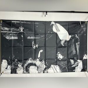 Playboi Carti “Die Lit” Banner Tapestry 5x3Ft. (Polyester)With 4 Grommets